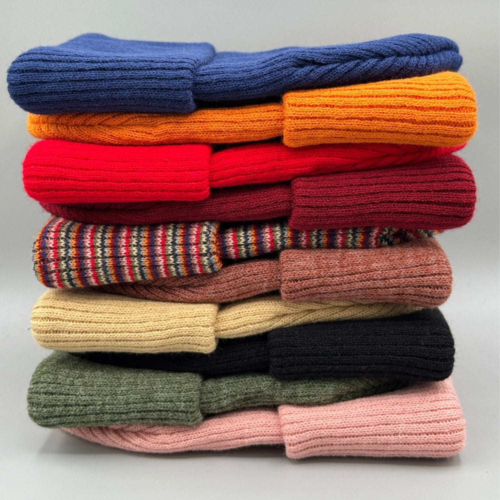Classic Cuffed Beanie, Kids Knit Beanie