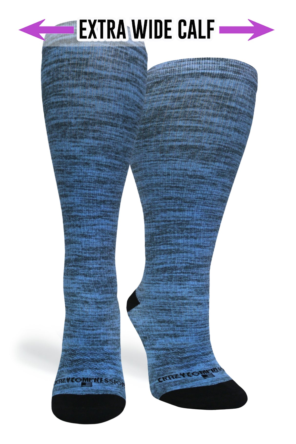 Blue Heather - (Standard & Extra Wide)