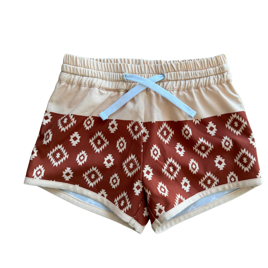 Color Block Hybrid Shorts