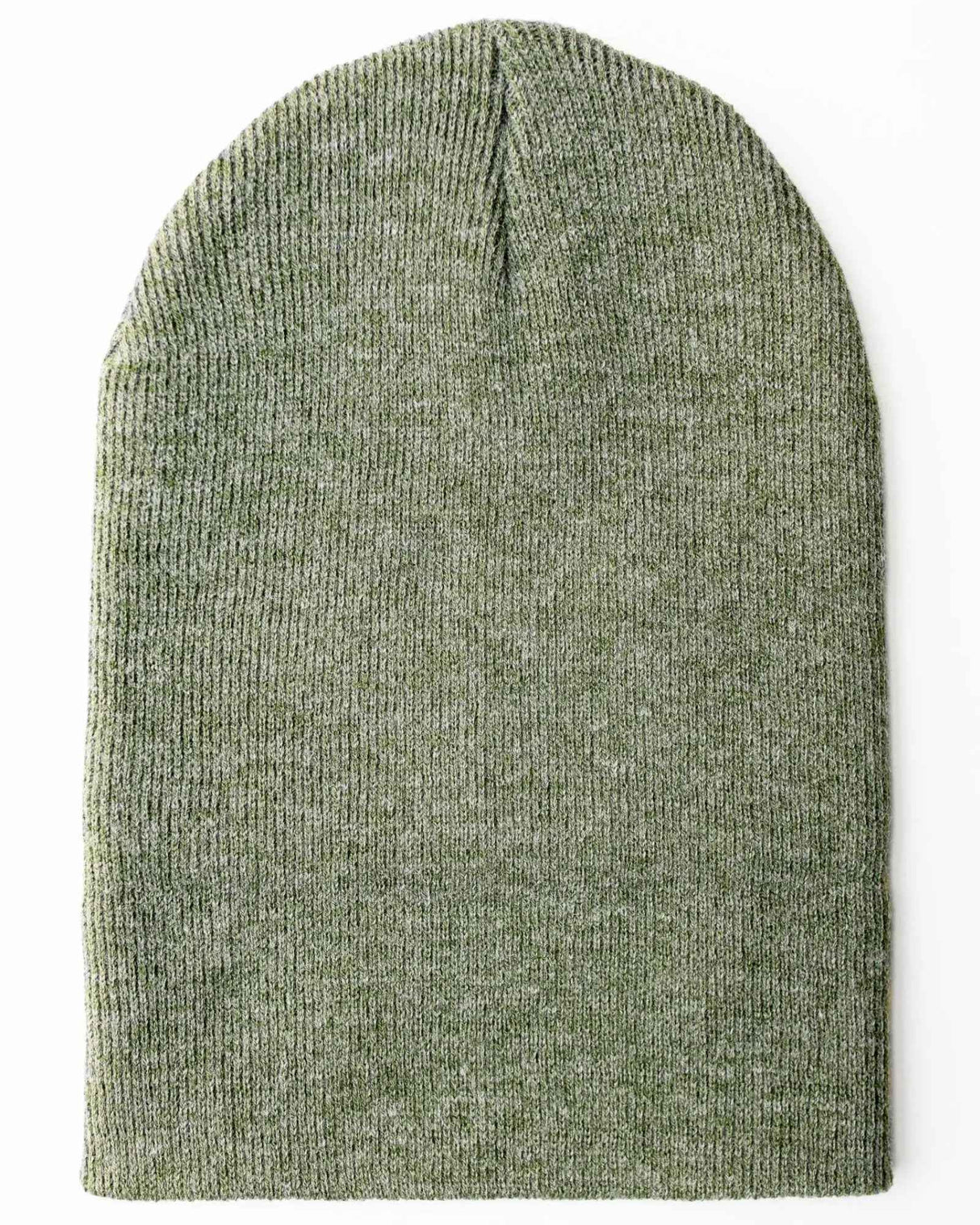 CS107 HAAKWEAR Traditional Silent Cuffed Beanie, Forest Green
