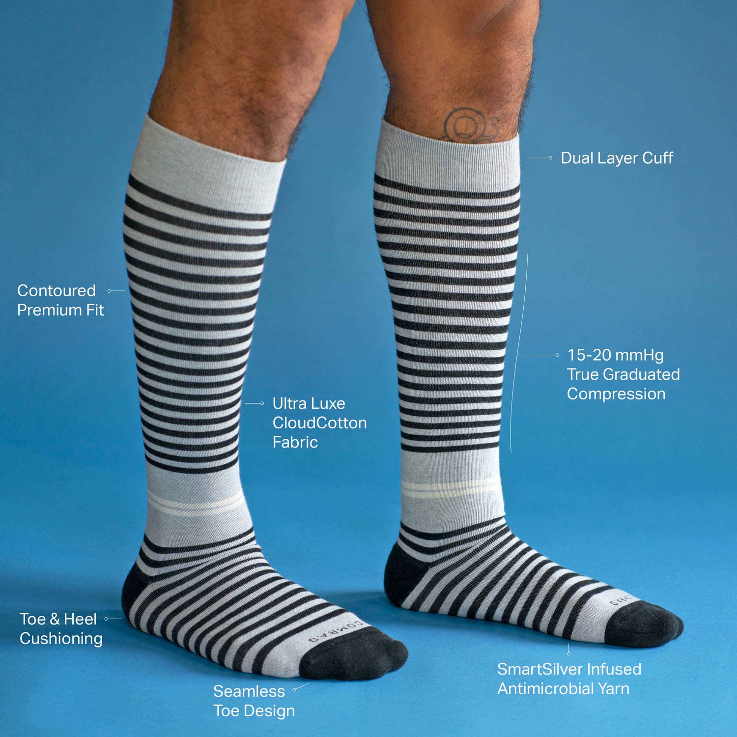 CloudCotton Compression Socks