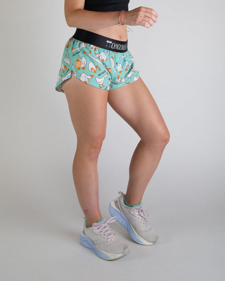 Women's Silly Goose 1.5" Split Shorts