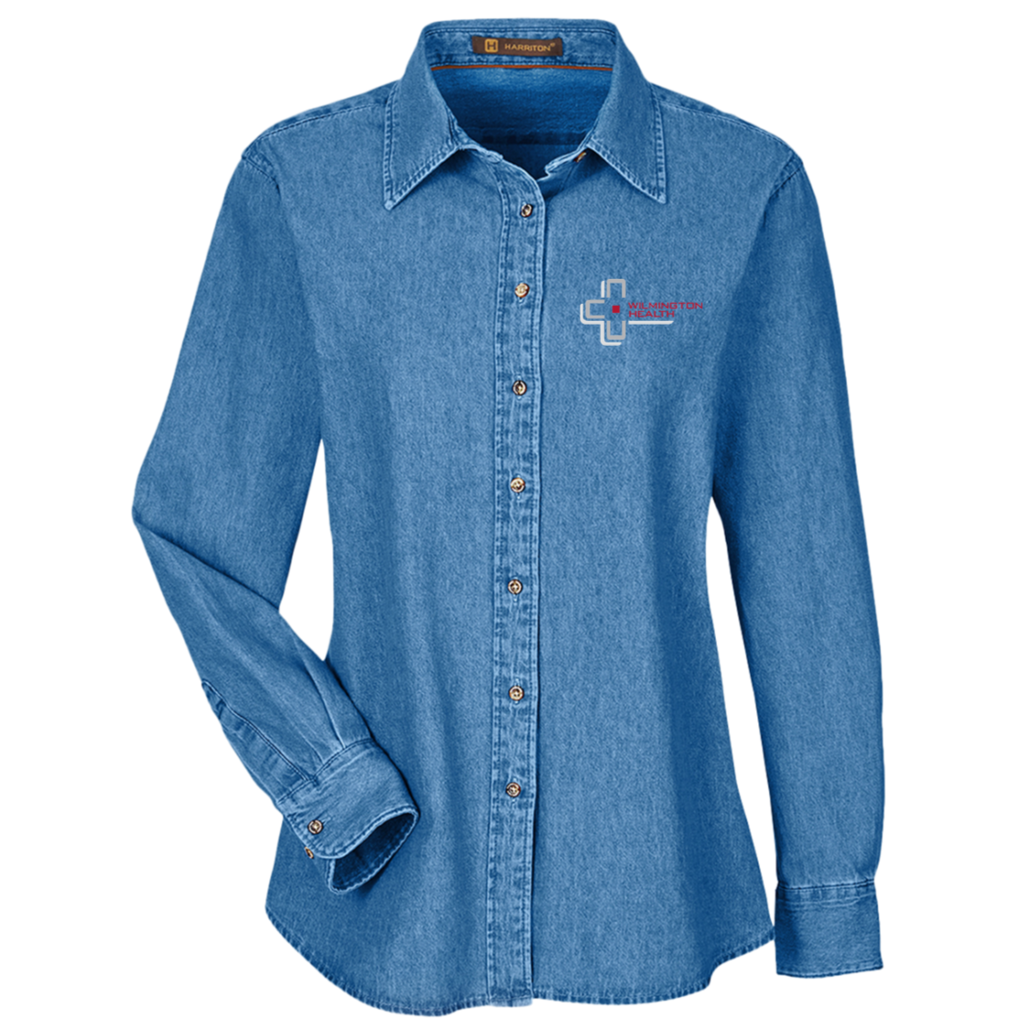 Ladies' Long Sleeve Denim Shirt