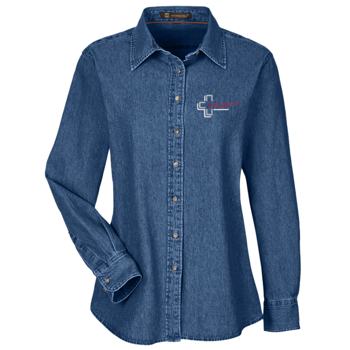 Ladies' Long Sleeve Denim Shirt