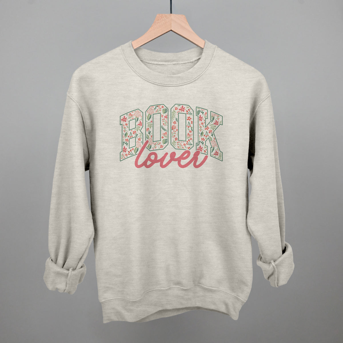 Book Lover Floral Arch + Script