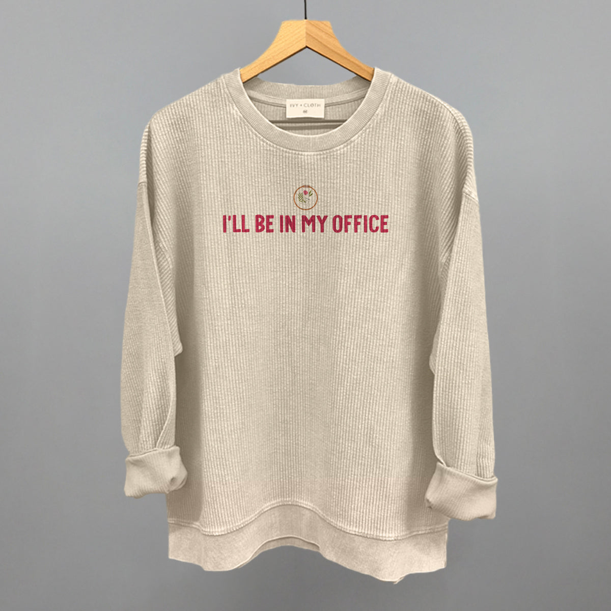 I'll Be In My Office (Needlepoint)