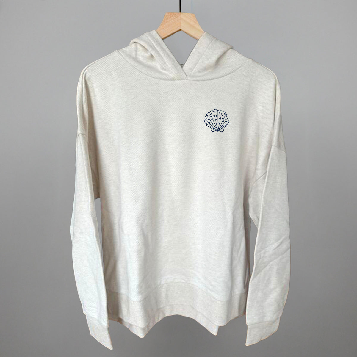 Speckled Seashell (Navy Blue) (Left Chest)