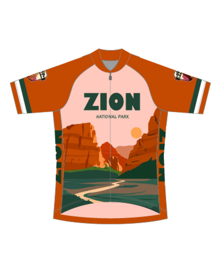 2025 Zion National Park Men's Cycling Jersey