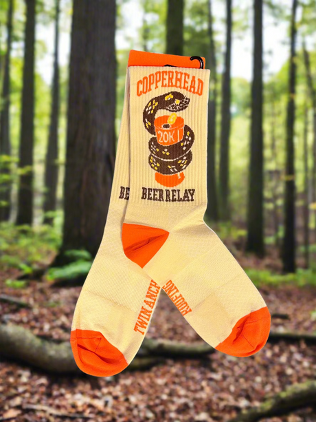 Copperhead Beer Relay Socks