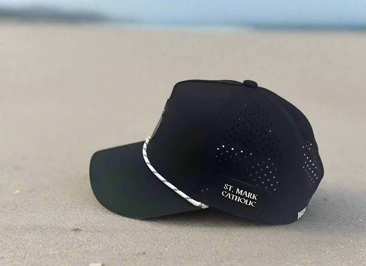St. Mark Catholic Ripstop Rope Hat with PVC Rubber Patch