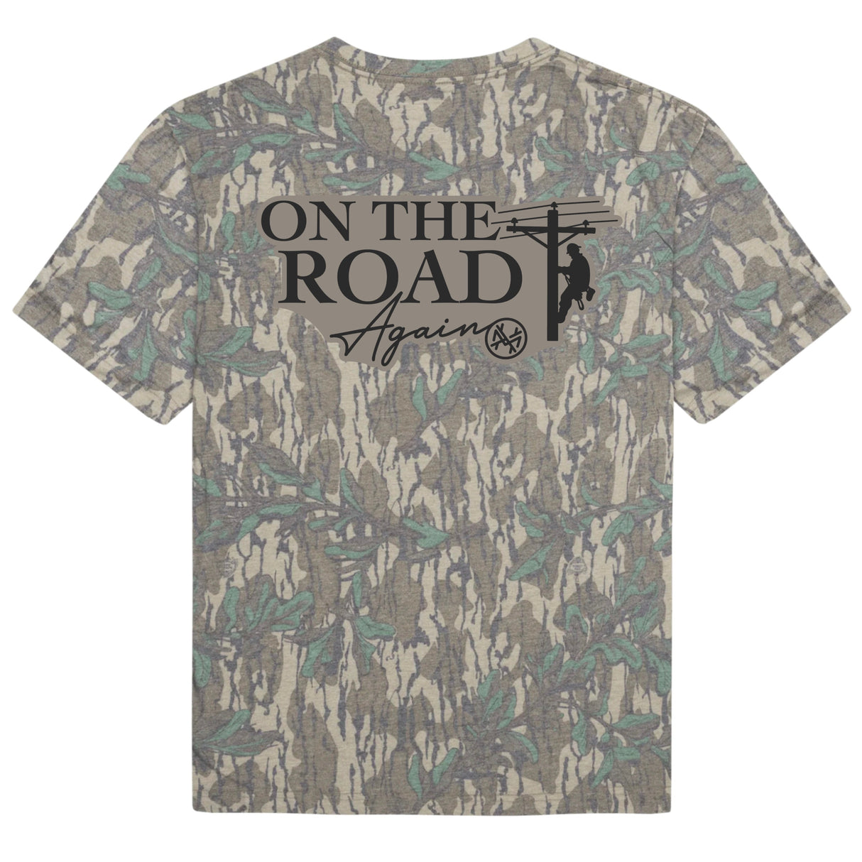 On The Road Again Lineman T-Shirt