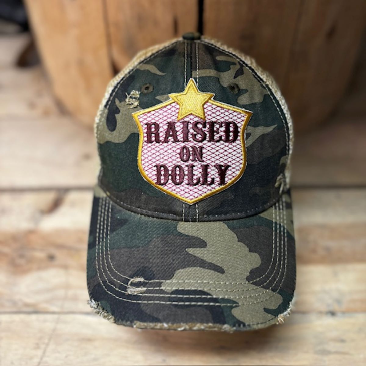 Raised on Dolly Hat~New Design~