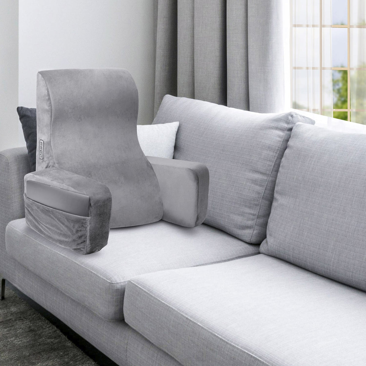 Carepeutic Ergo Comfort Reading Cushion with Vibration Massage and Heat