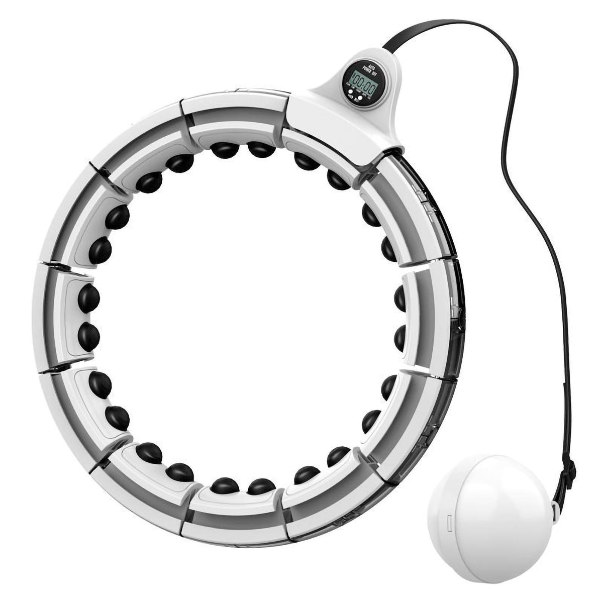 Carepeutic Smart Digital Non-Dropping Aerobic Hula Exerciser