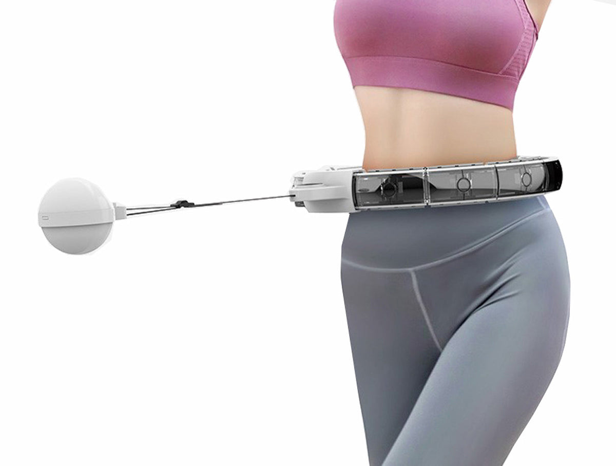 Carepeutic Smart Digital Non-Dropping Aerobic Hula Exerciser