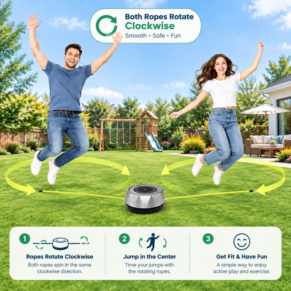 Carepeutic Smart Jump Rope Workout Machine
