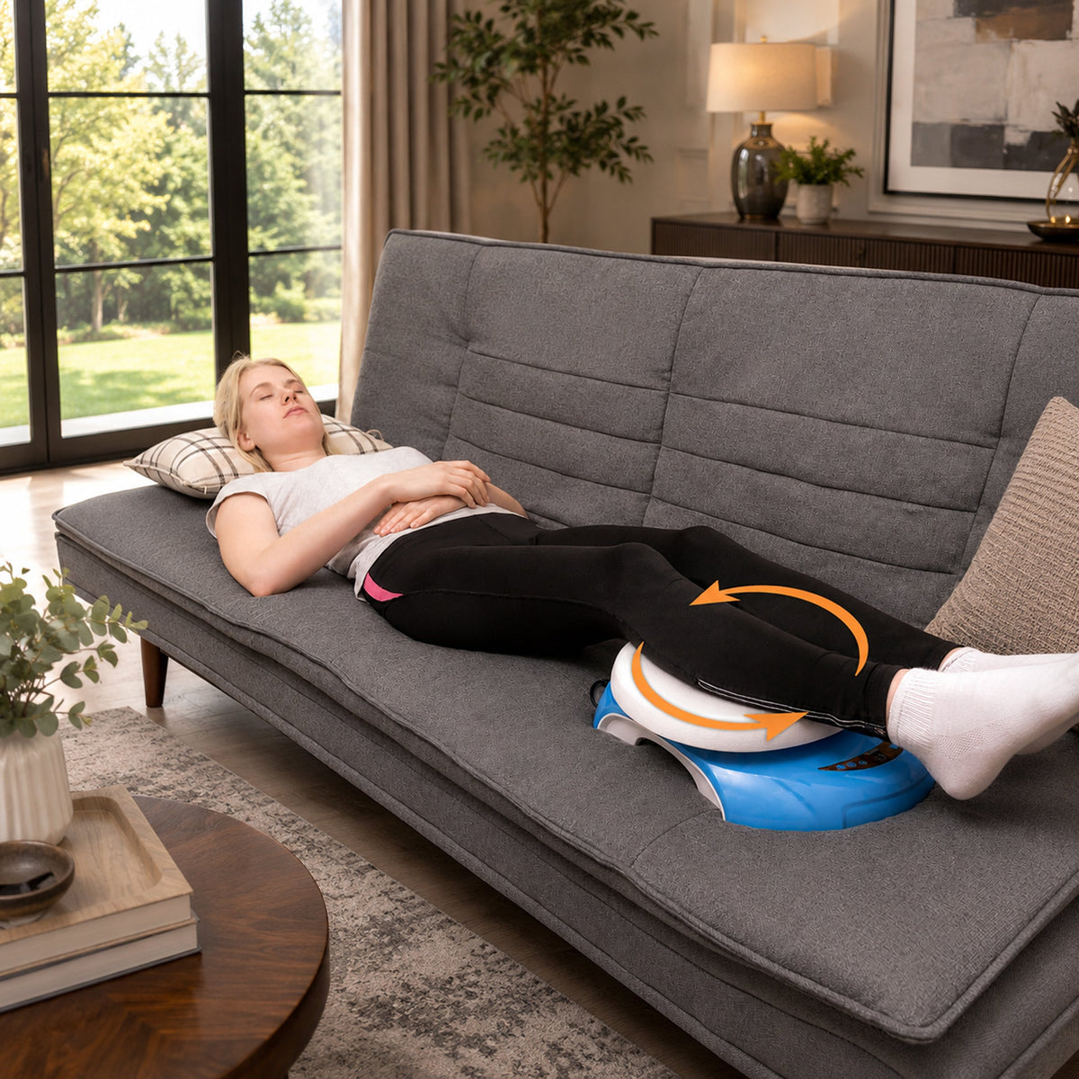 BetaFlex Motorized Lower Body Swinging Exerciser for Rehabilitation and Relaxation