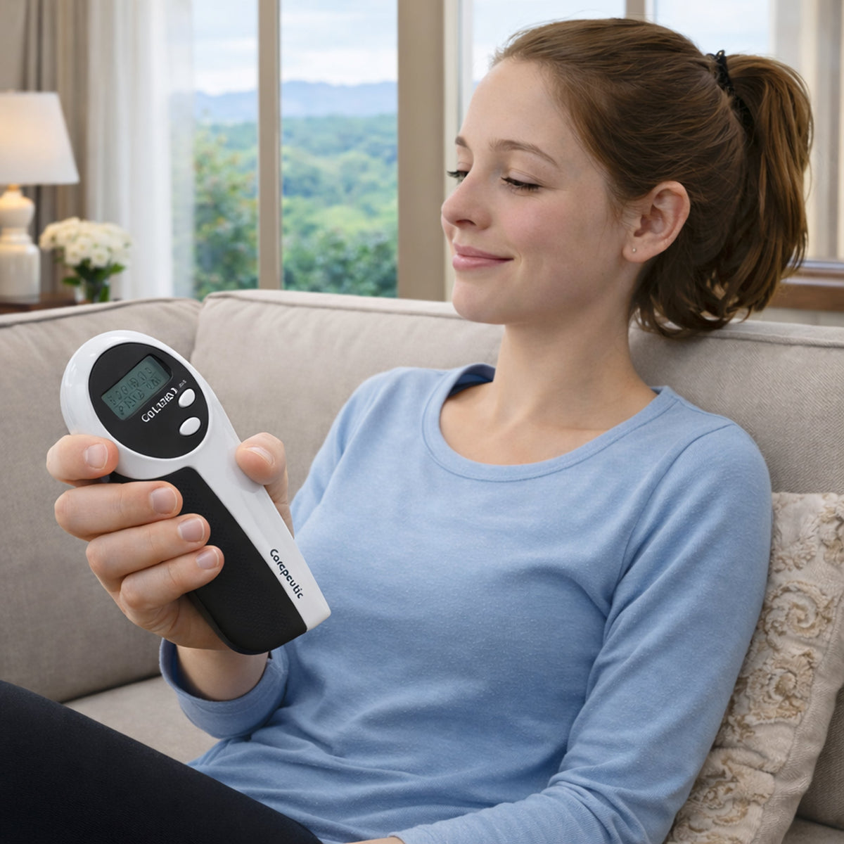 Carepeutic Digital Talking Hand Grip Arm Exerciser for Seniors