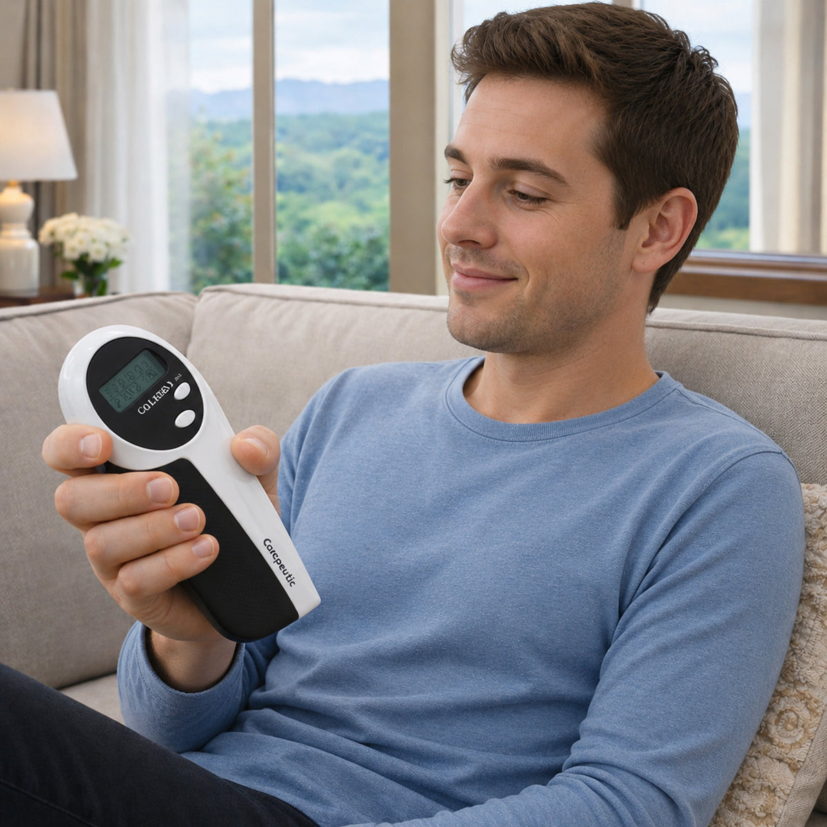 Carepeutic Digital Talking Hand Grip Arm Exerciser for Seniors