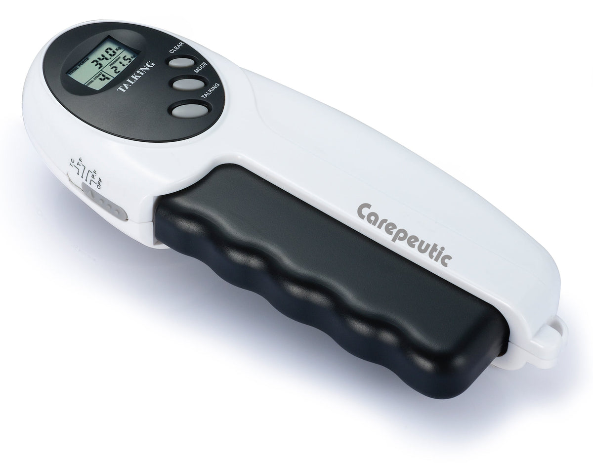 Carepeutic Digital Talking Hand Grip Arm Exerciser for Seniors