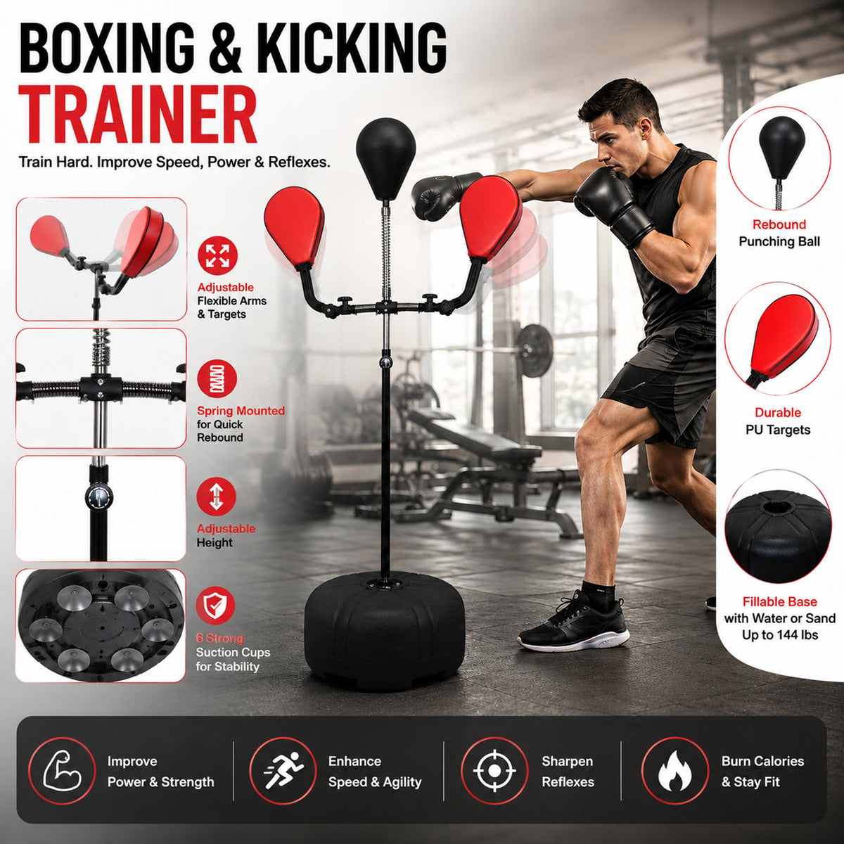 BetaFlex Aerobic Kicking and Boxing Trainer