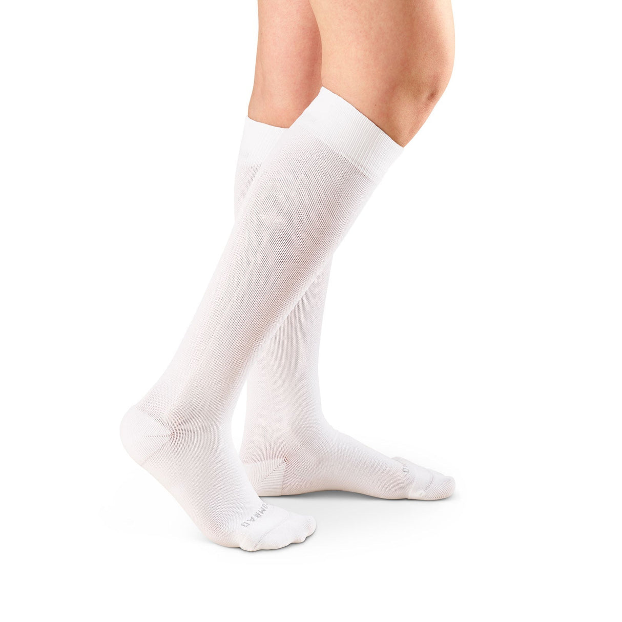 Knee-High Compression Socks – 3 Pack Solids Black/Rose/White