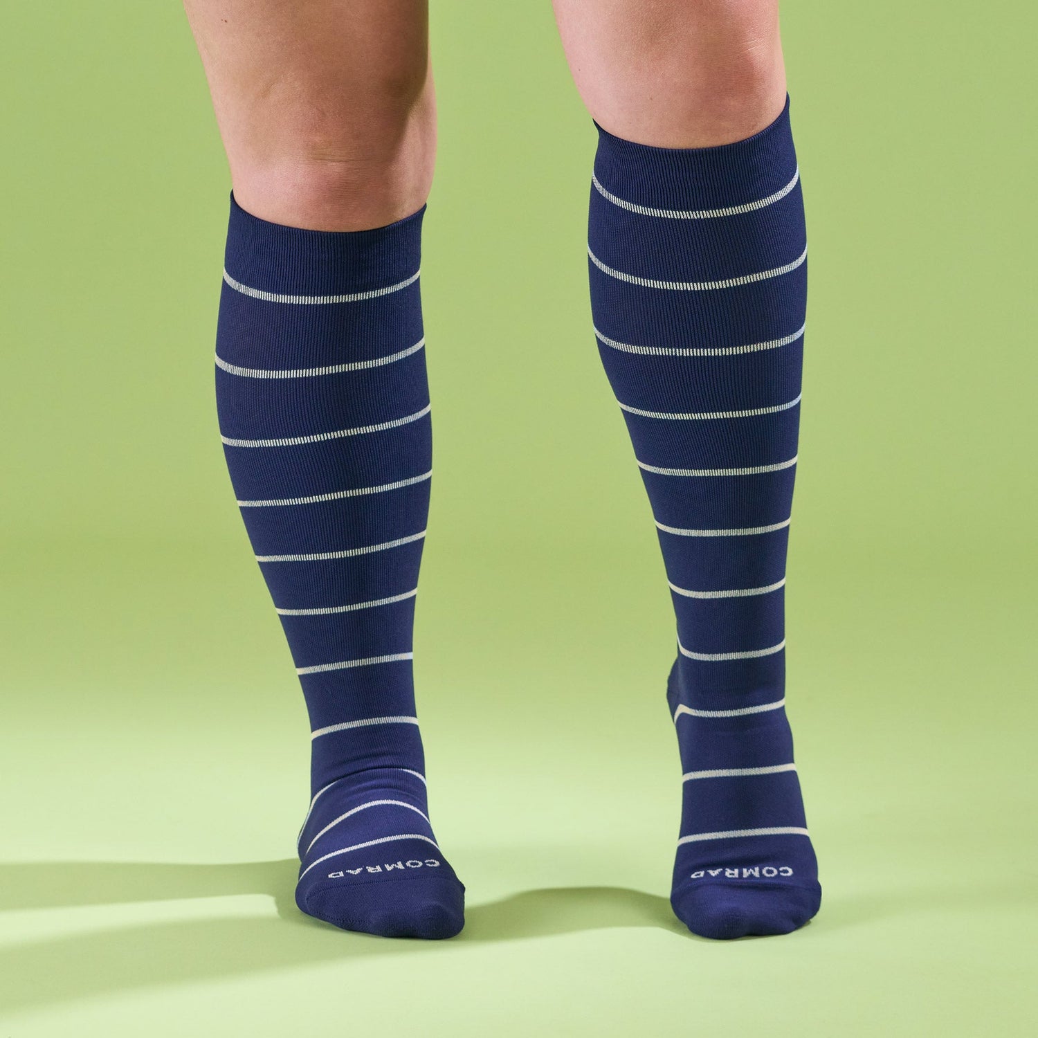 Knee-High Compression Socks – Stripes