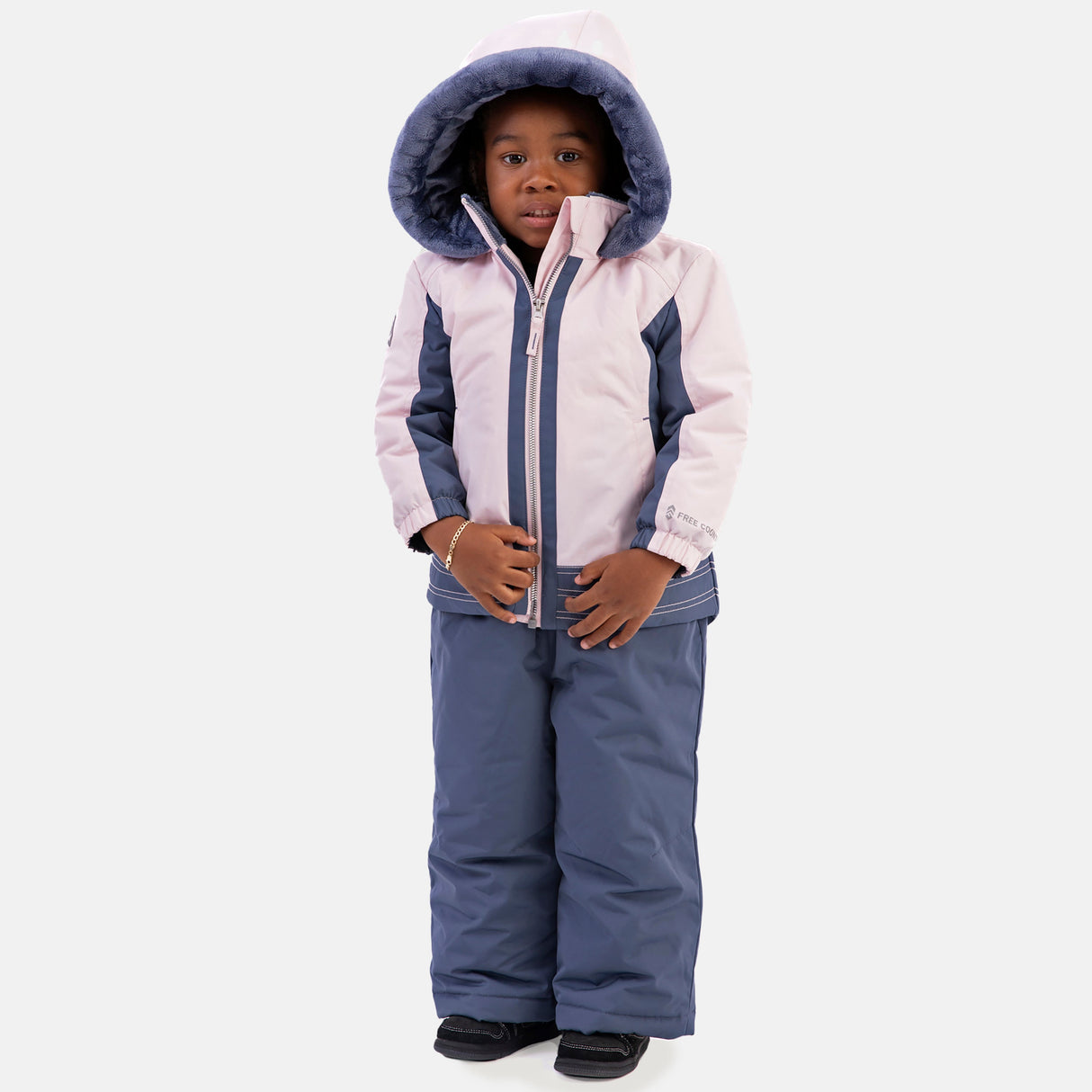Girls' Toddler Boarder Jacket and Bib Pant Set