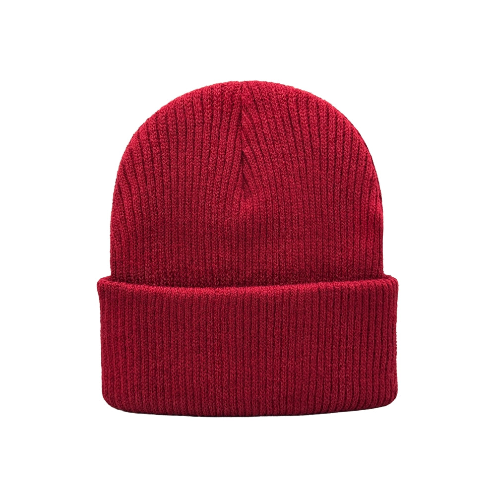 Classic Cuffed Beanie, Kids Knit Beanie, No Logo