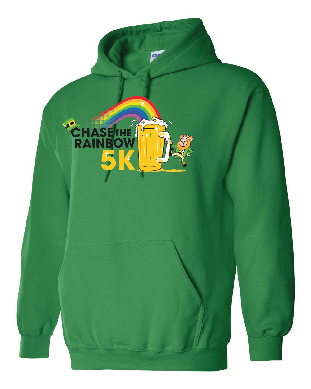 Chase the Rainbow 5K Unisex Pullover Hoodie