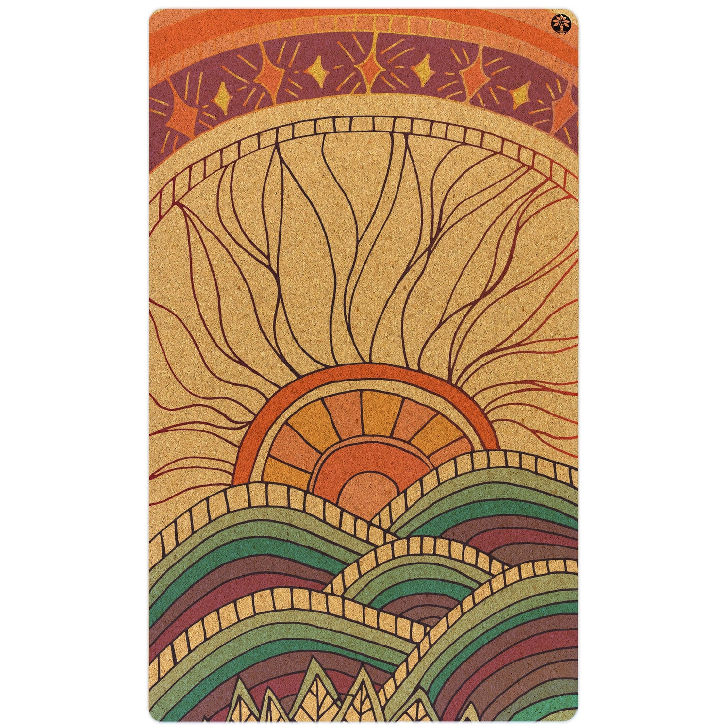 Mountain Magic Nomad XL Cork Yoga Mat