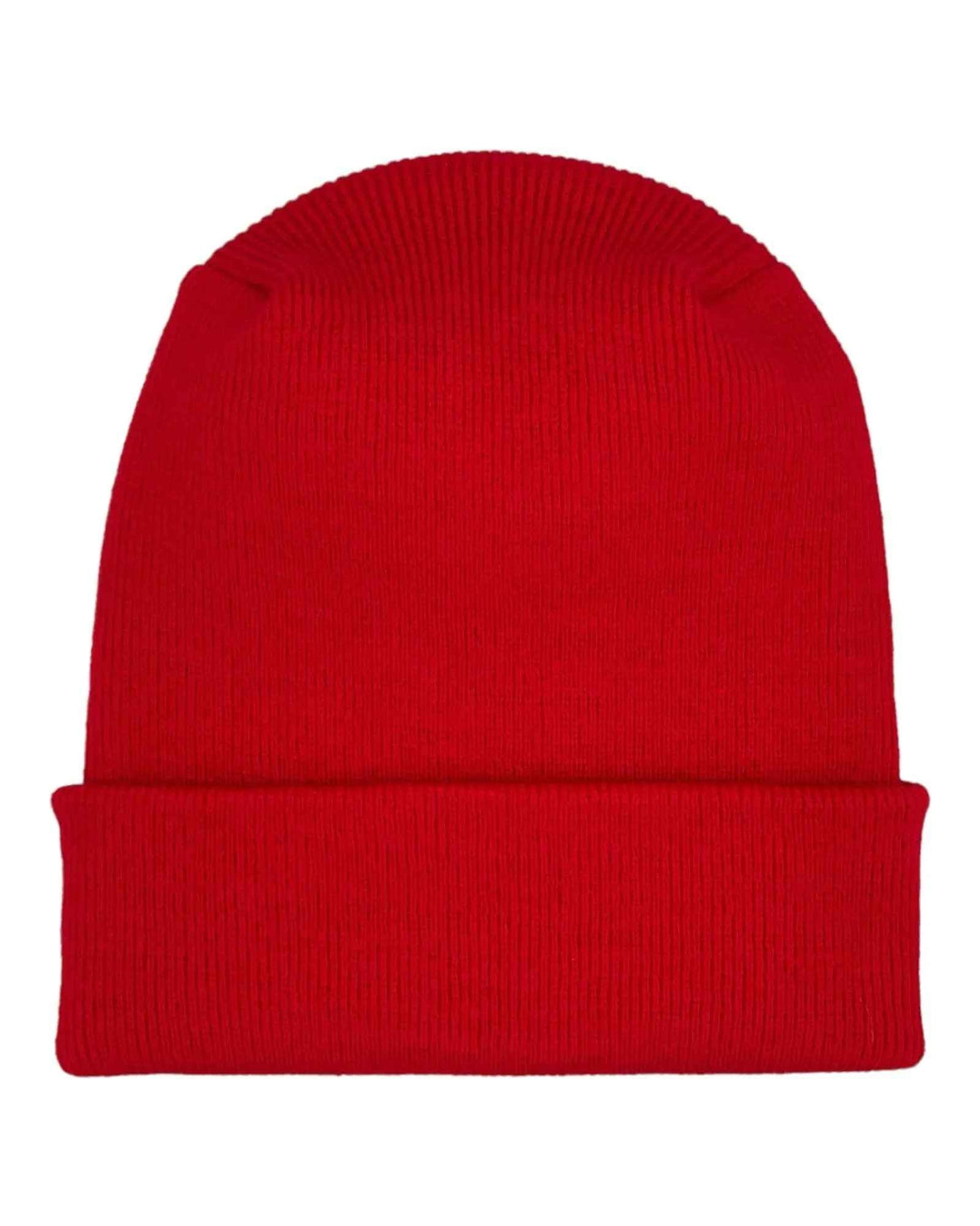 NEW HAAKWEAR H-Stitch Cuffed Beanie - Designed and Made in USA (Patented Design) - Scarlet Red
