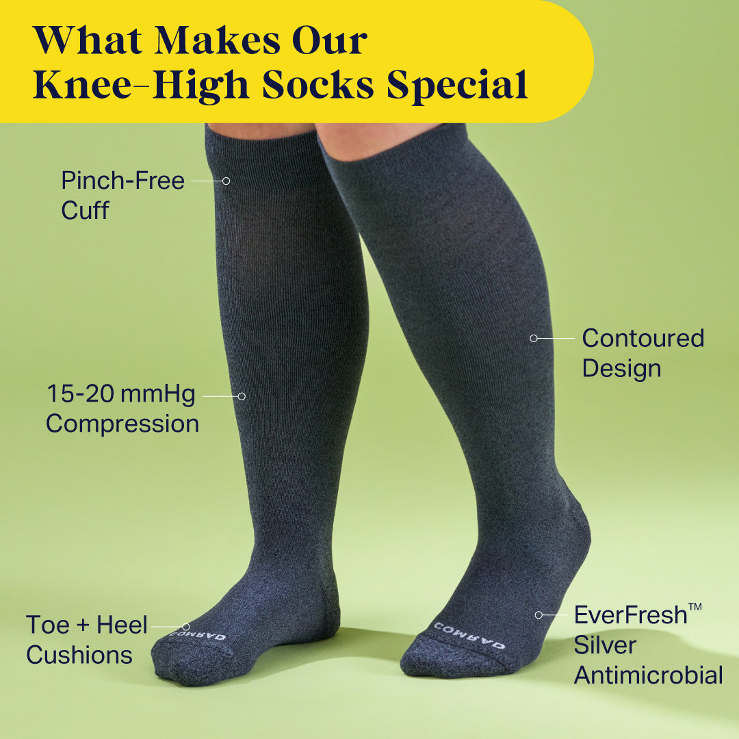 Knee-High Compression Socks – Solid