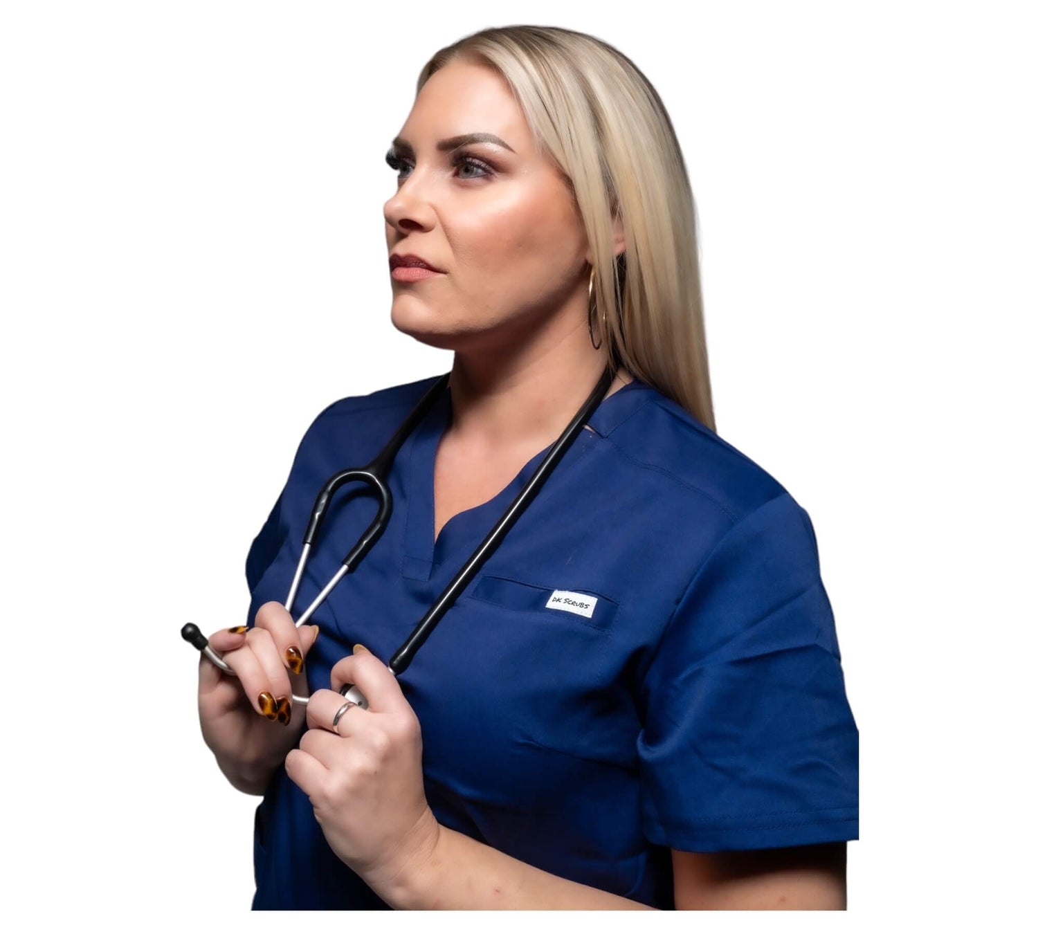 MJ V-Neck Scrub Top (Unisex)