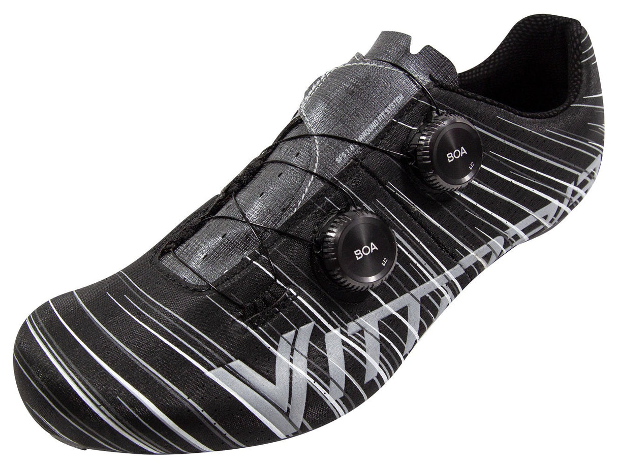 Vittoria Revolve Road Cycling Shoes - Black (FCT Carbon Sole) 42 43 44 45 46