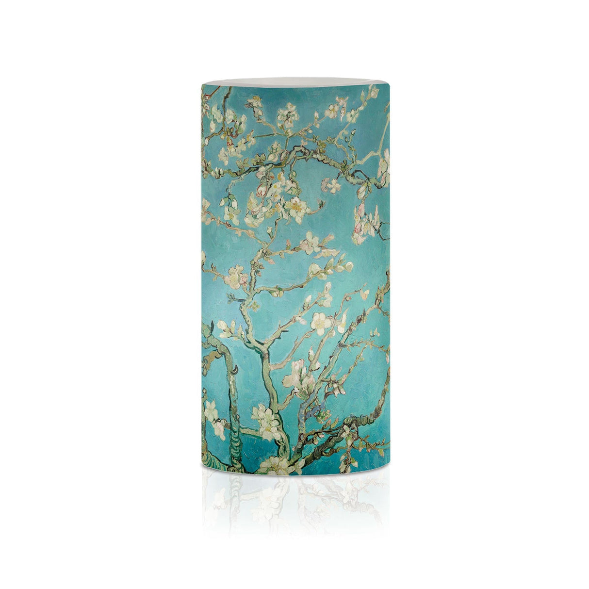 van Gogh Almond Blossom 6" LED Candle – Battery Operated, Flickering