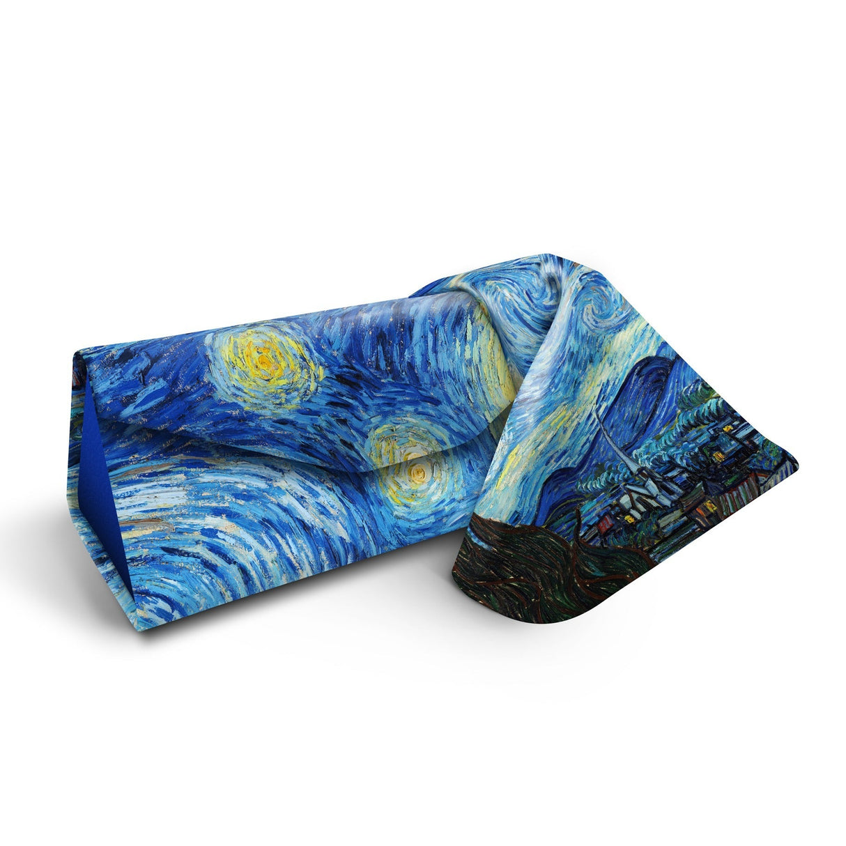van Gogh Starry Night Folding Glasses Case – Compact & Protective