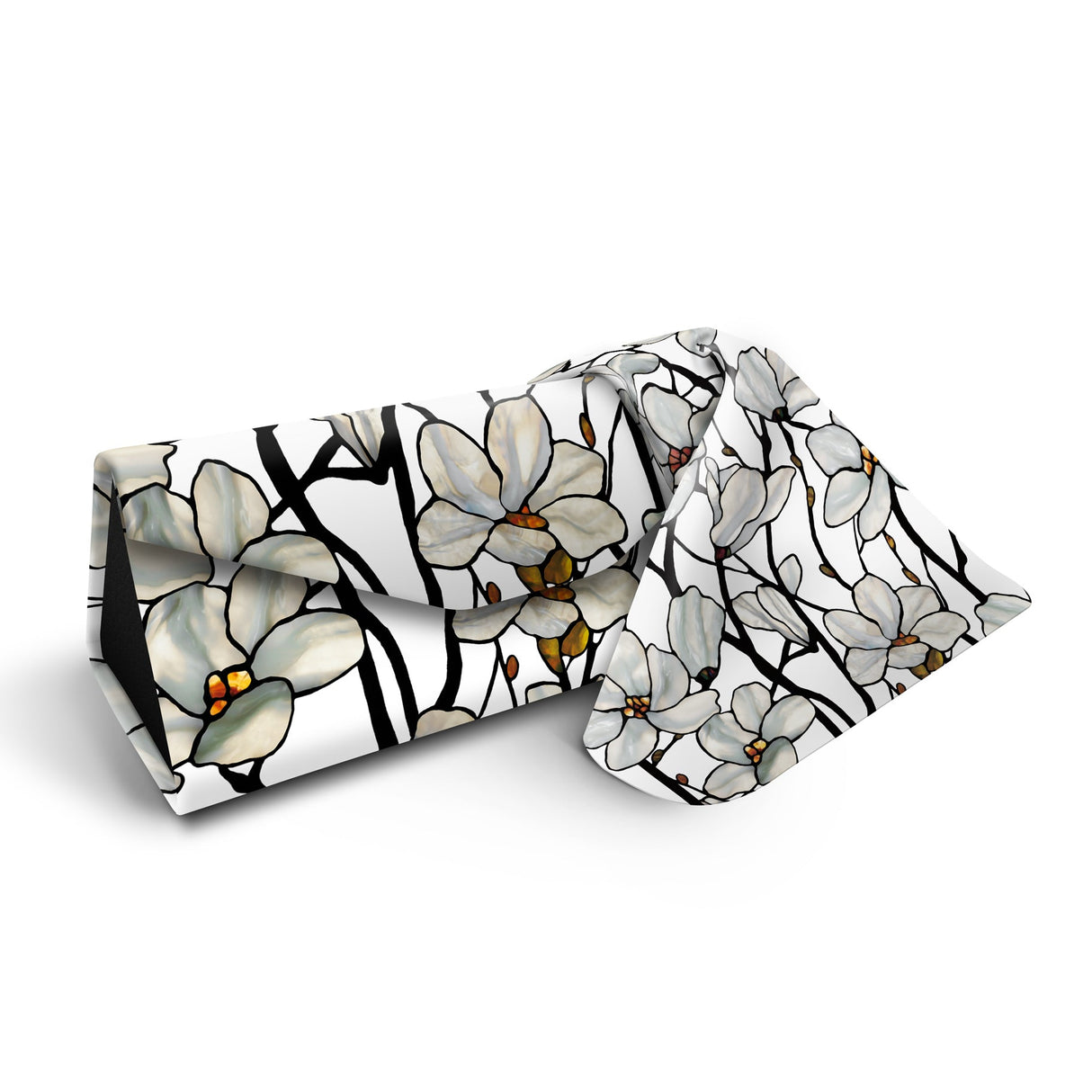 Tiffany Magnolia Folding Glasses Case – Compact & Protective