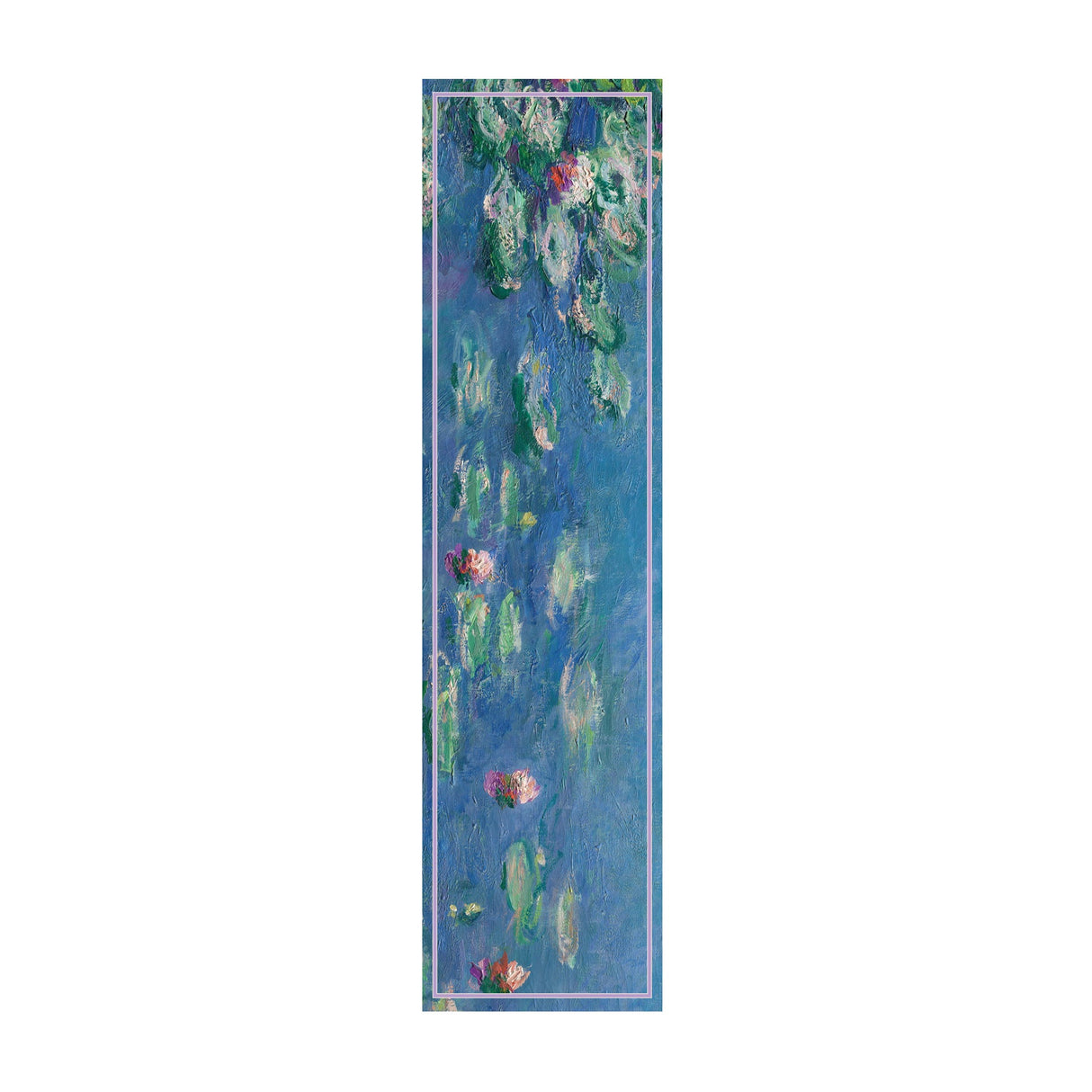 Monet Water Lilies Long Sheer Scarf – Lightweight, Elegant, Silky-Soft