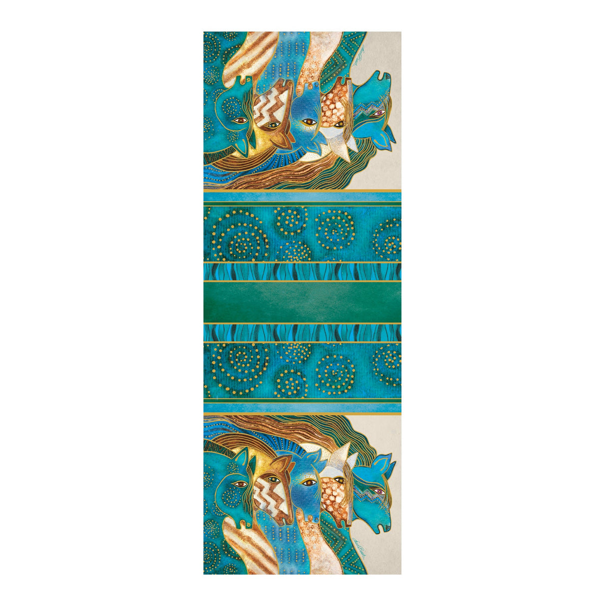 Laurel Burch Sky Mares Silk Blend Shawl – Lightweight Dressy Wrap for Women