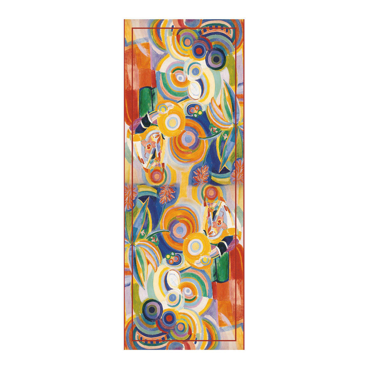 Delaunay Portuguese Woman Silk Blend Shawl – Lightweight Dressy Wrap for Women