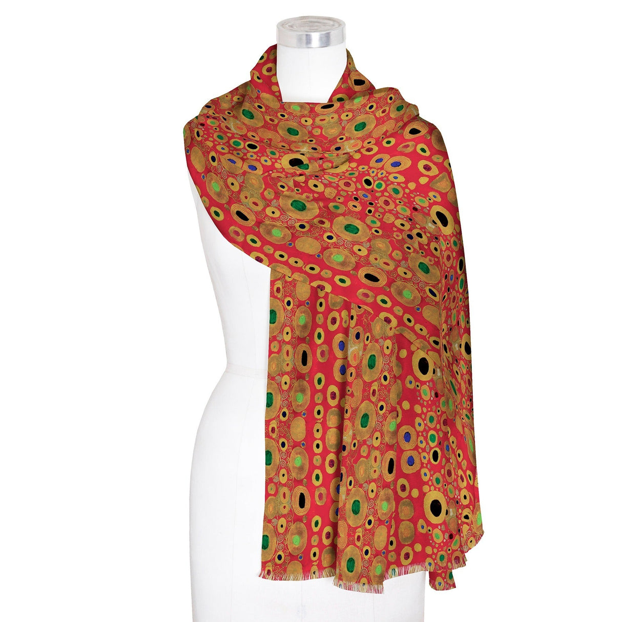 Klimt Hope II Silk Blend Shawl – Lightweight Dressy Wrap for Women