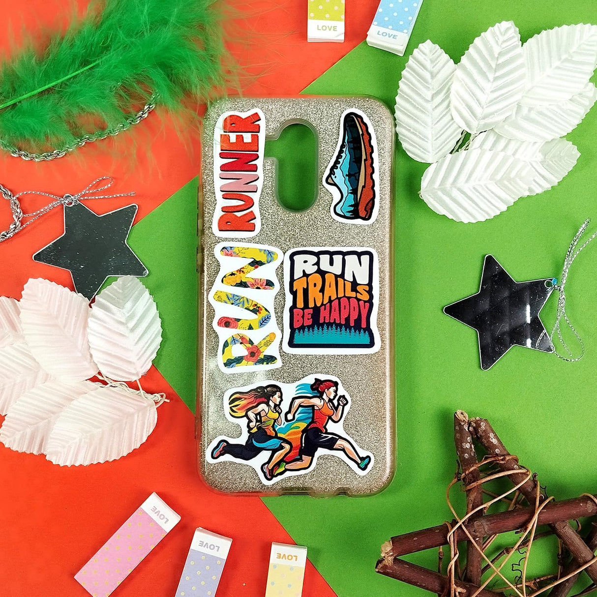 90 Running Stickers Collection