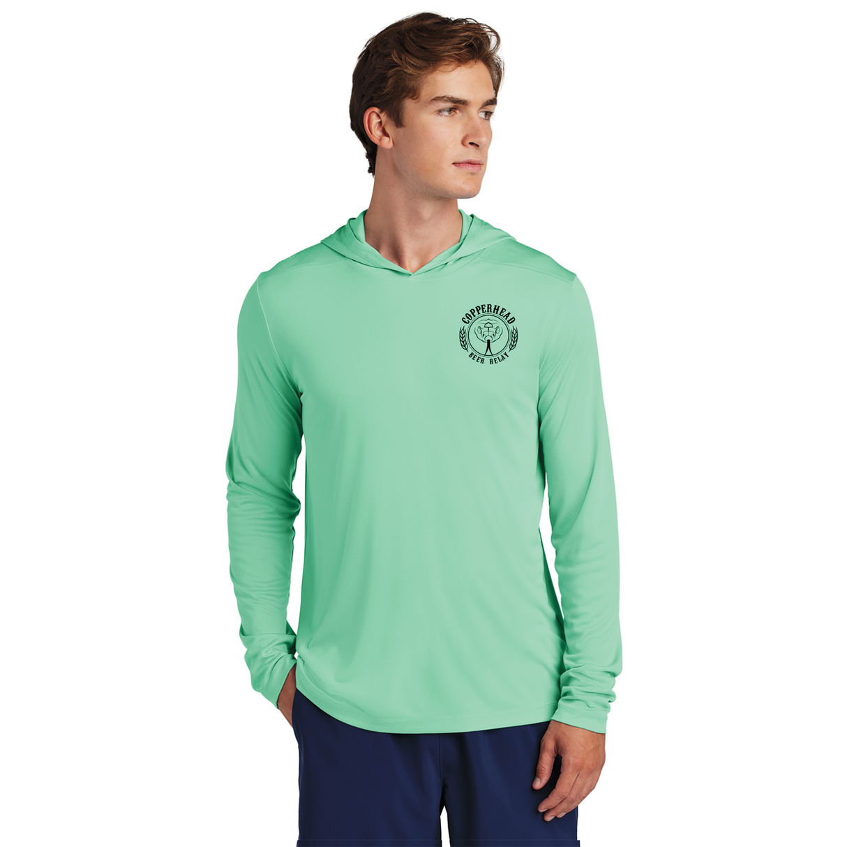 Copperhead Beer Relay Posi UV Pro Hoodie w/ UPF 50+