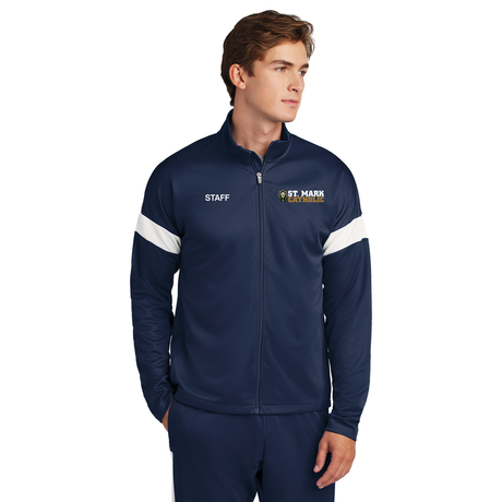 St. Mark Catholic Full-Zip Active Jacket - Embroidered