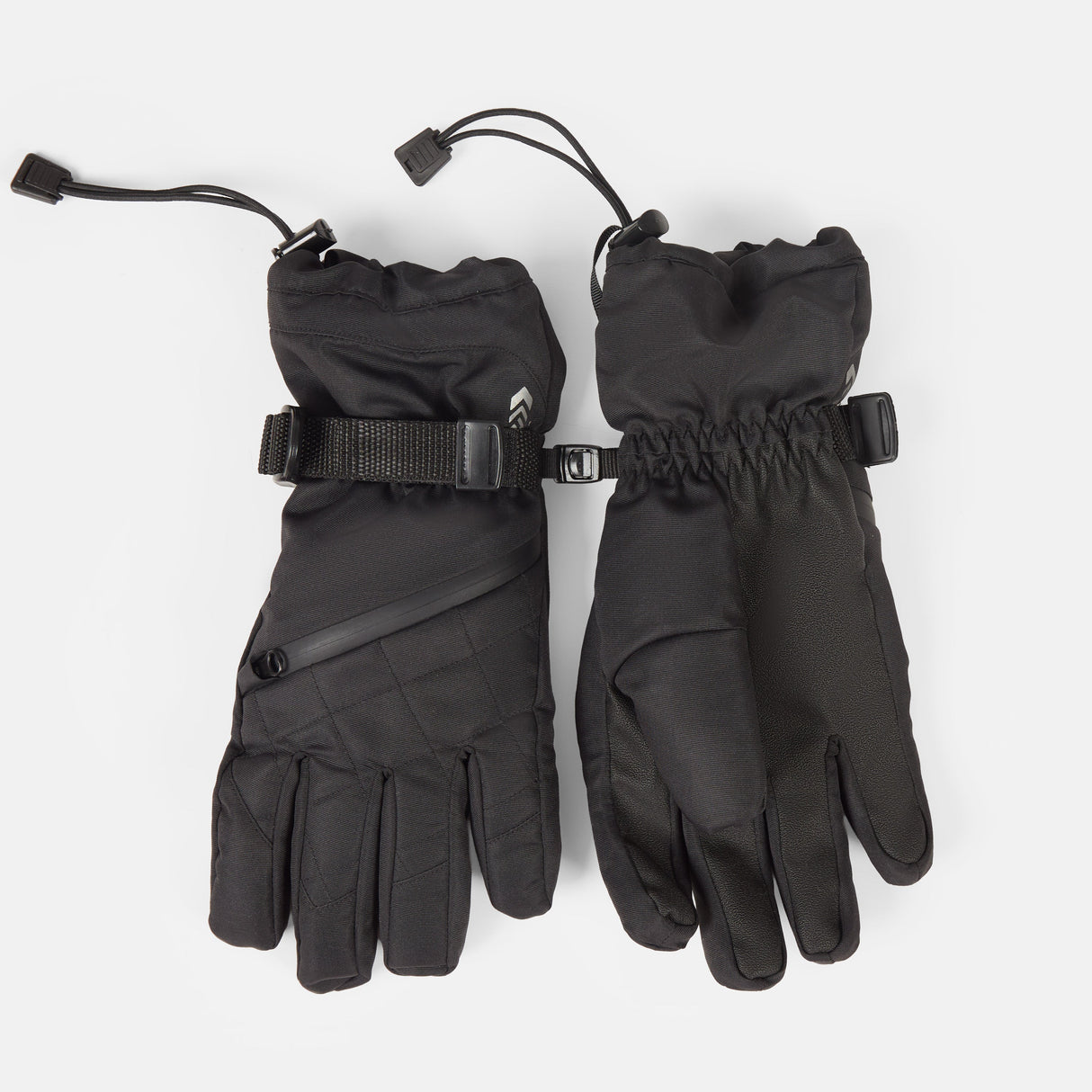 Women's Quilted Ski Glove with Strap