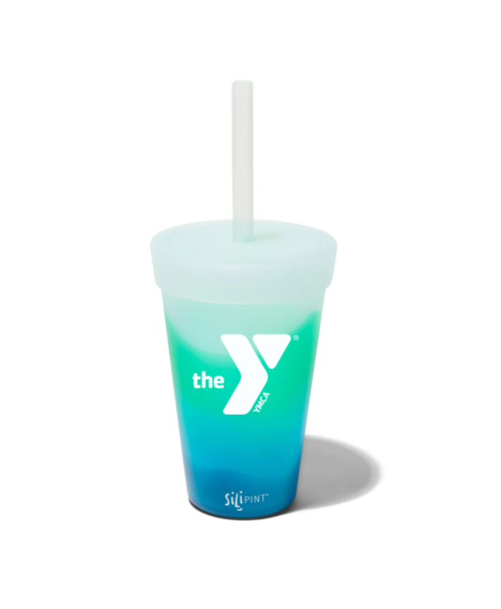 Silipint Silicone 16 oz Straw Tumbler