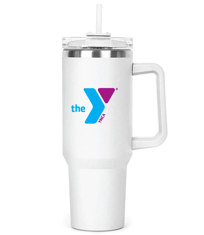 40 oz Tumbler with Straw and Twist Lid