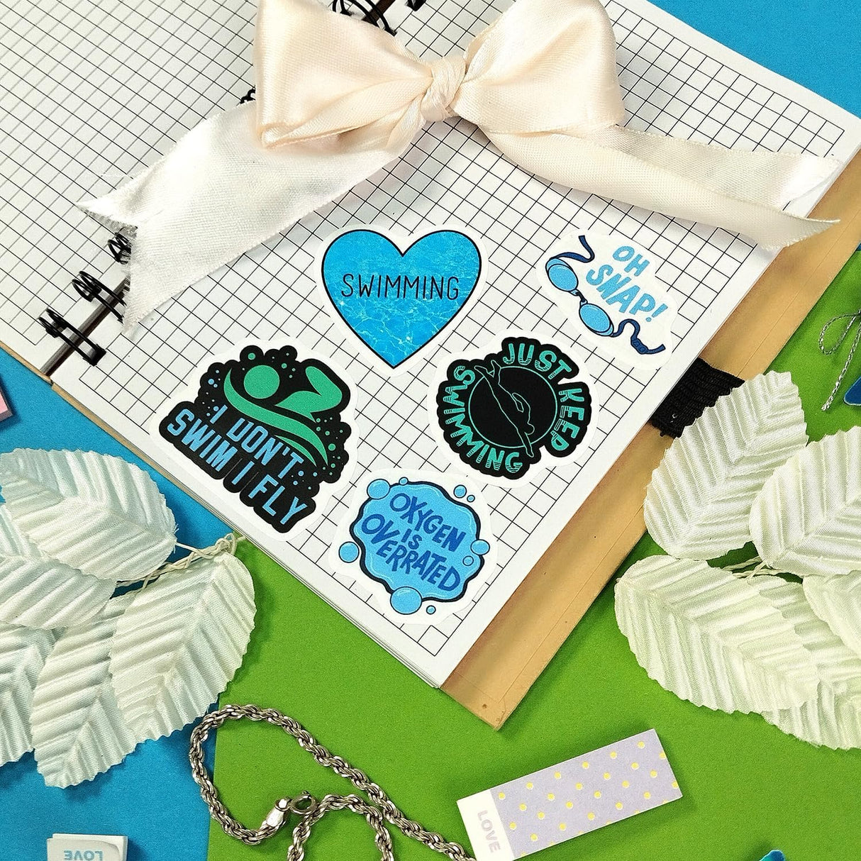 93 Swimming Stickers Collection