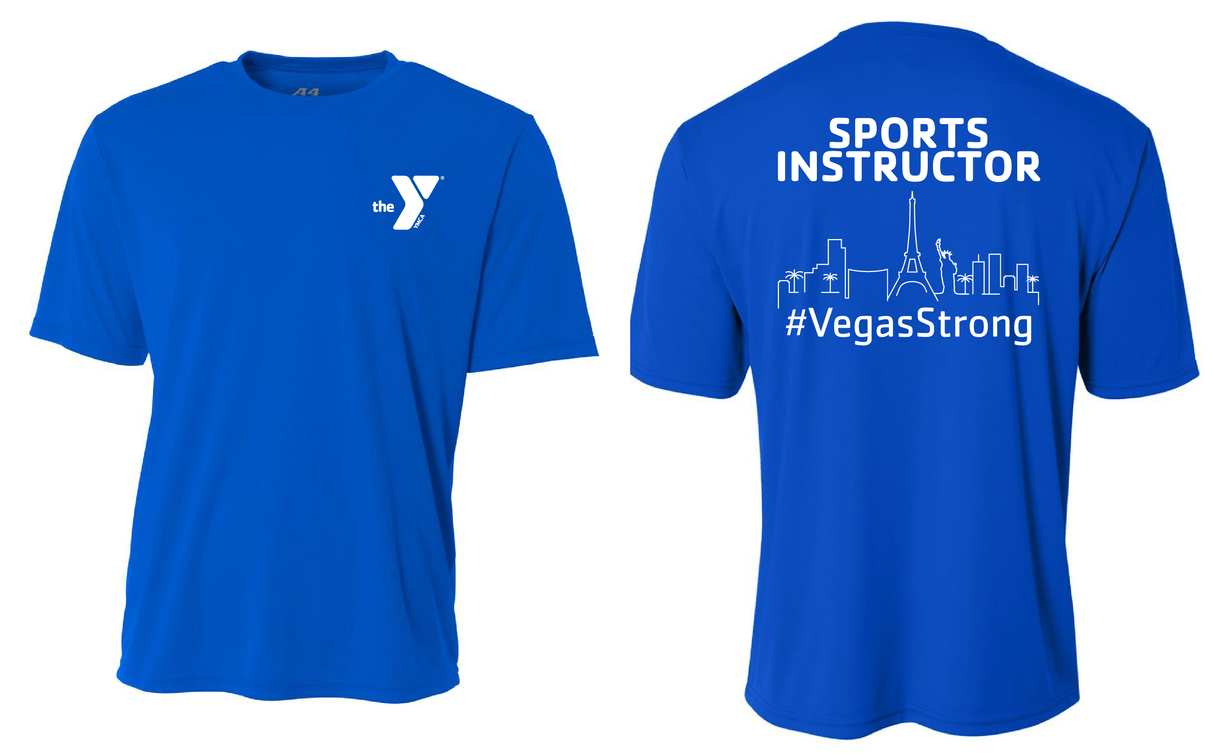 Vegas Strong Sports Instructor Performance Tee